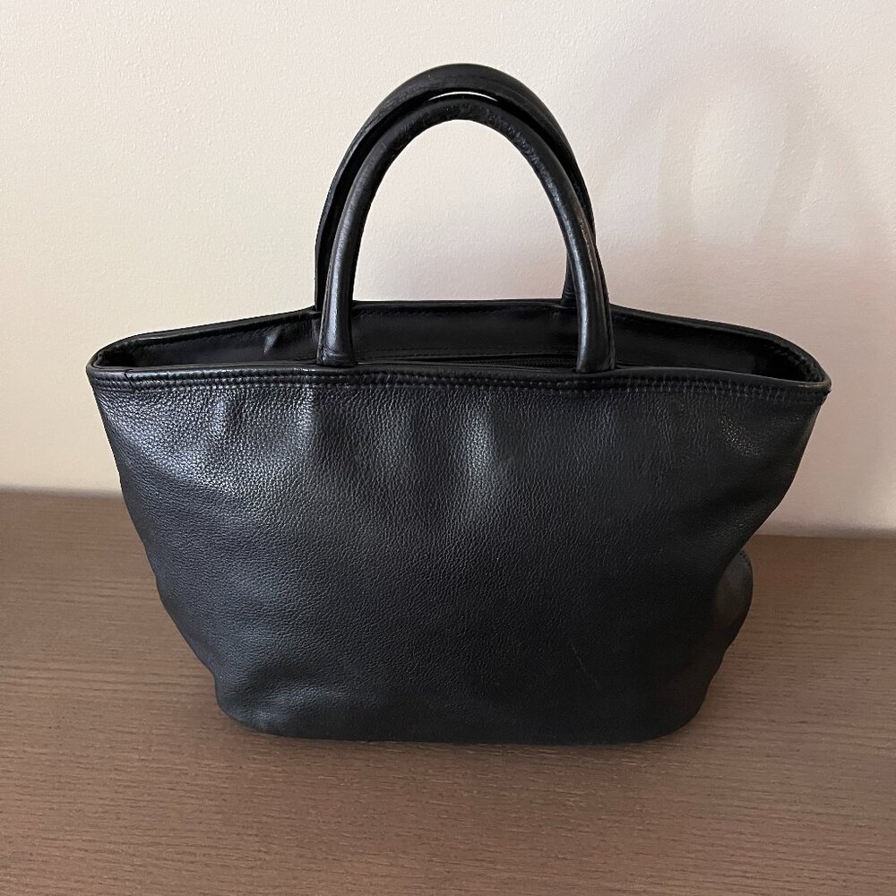 Vintage Longchamp Leather Top Handle Bag - Picture 4 of 10